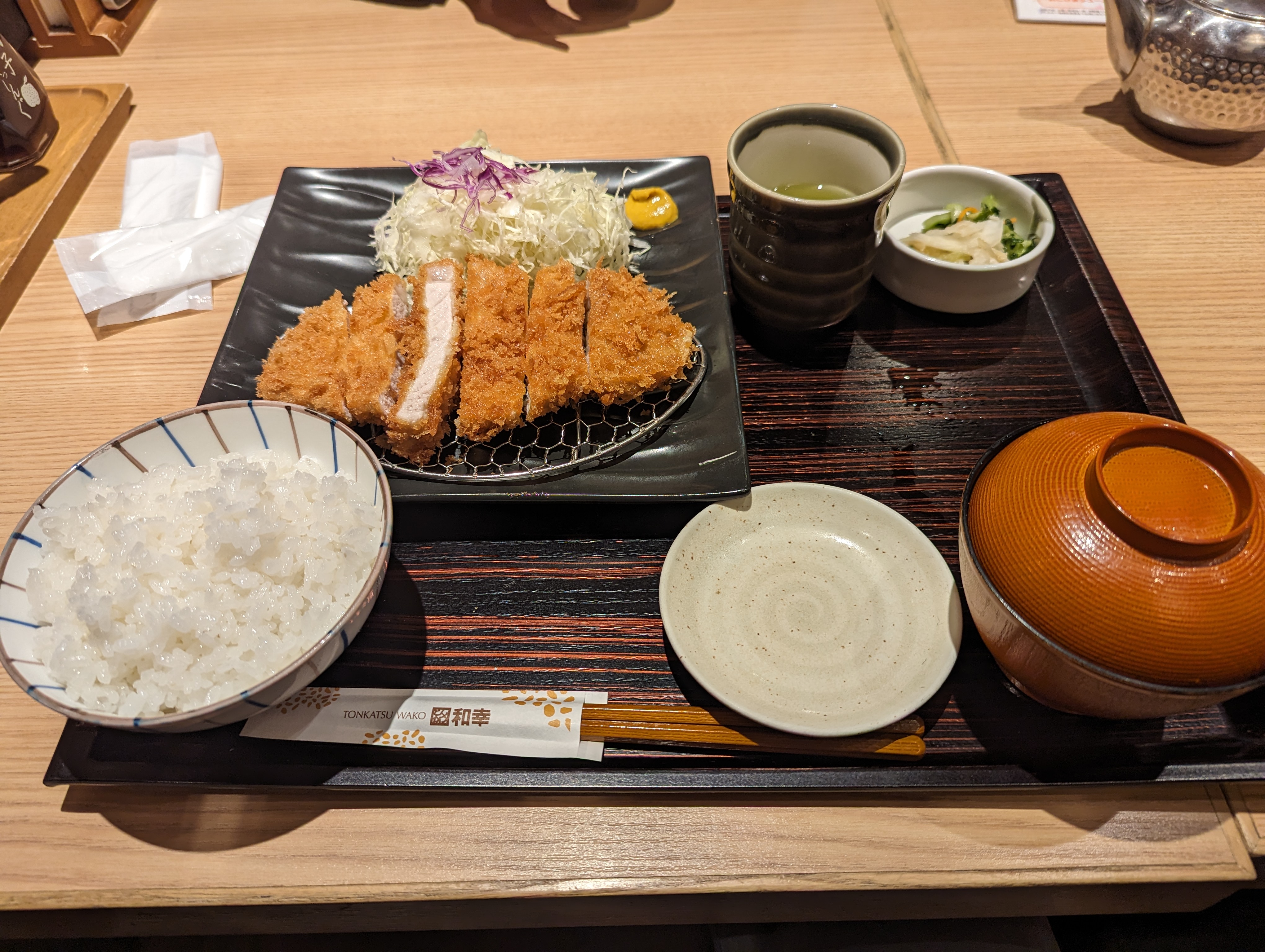豬排飯定食